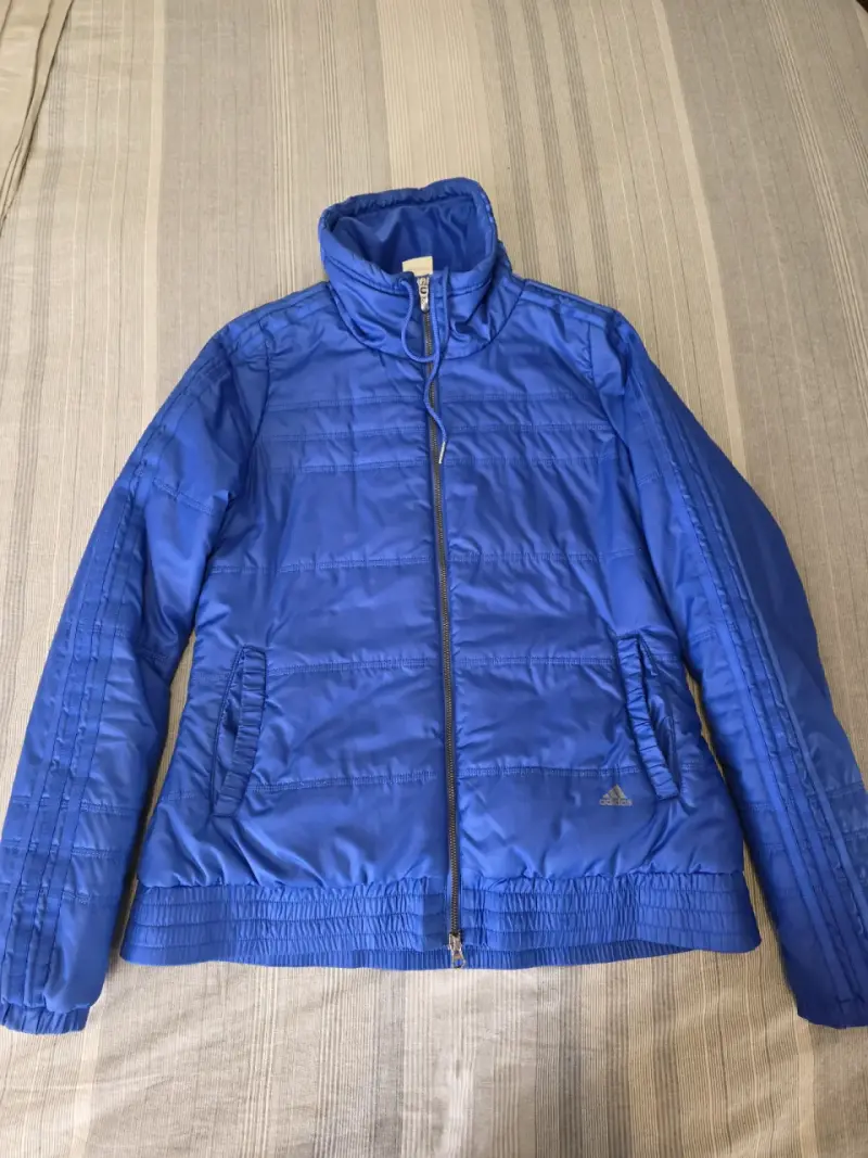 Chaqueta azul Adidas para mujer
