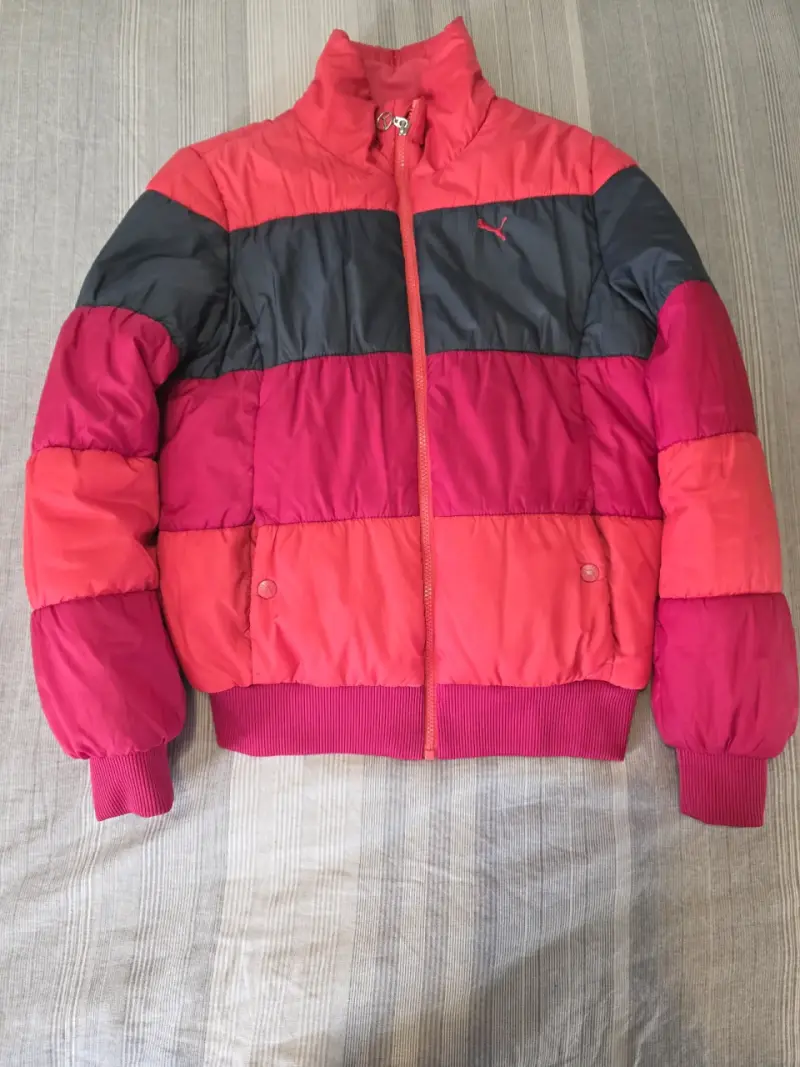 Chaqueta acolchada Puma tricolor mujer