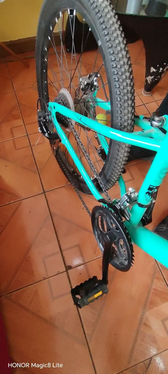 Bicicleta de montaña verde aro 24 - 3