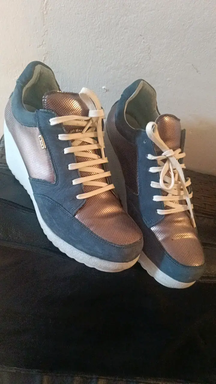 Zapatillas deportivas con plataforma metálica - 2
