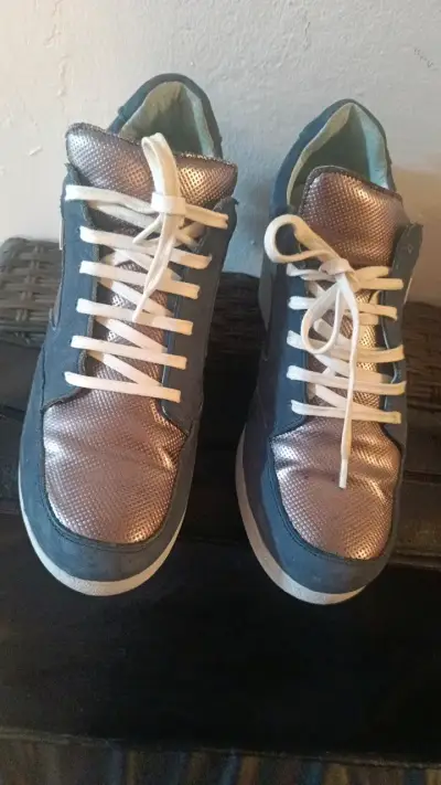 Zapatillas deportivas con plataforma metálica - miniatura 3