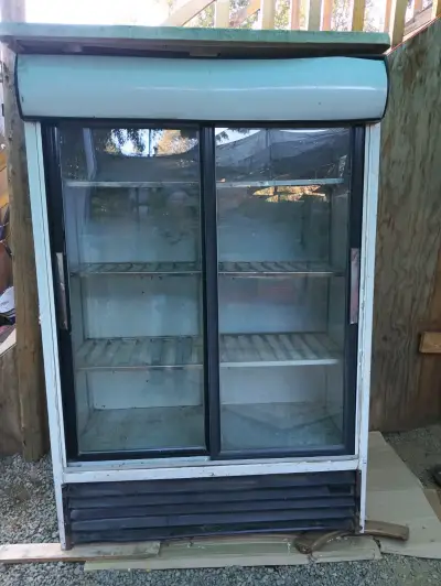 Refrigerador vitrina comercial de dos puertas - miniatura 1