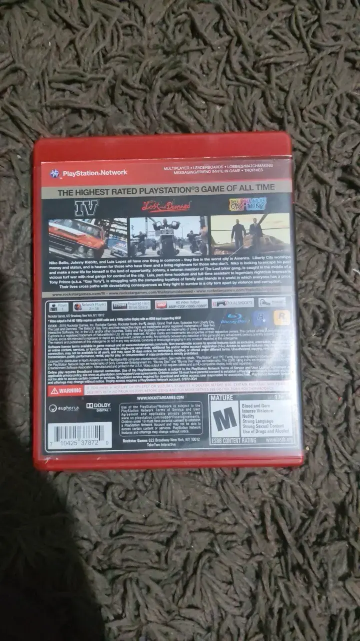 Grand Theft Auto IV Complete Edition PS3 - 3