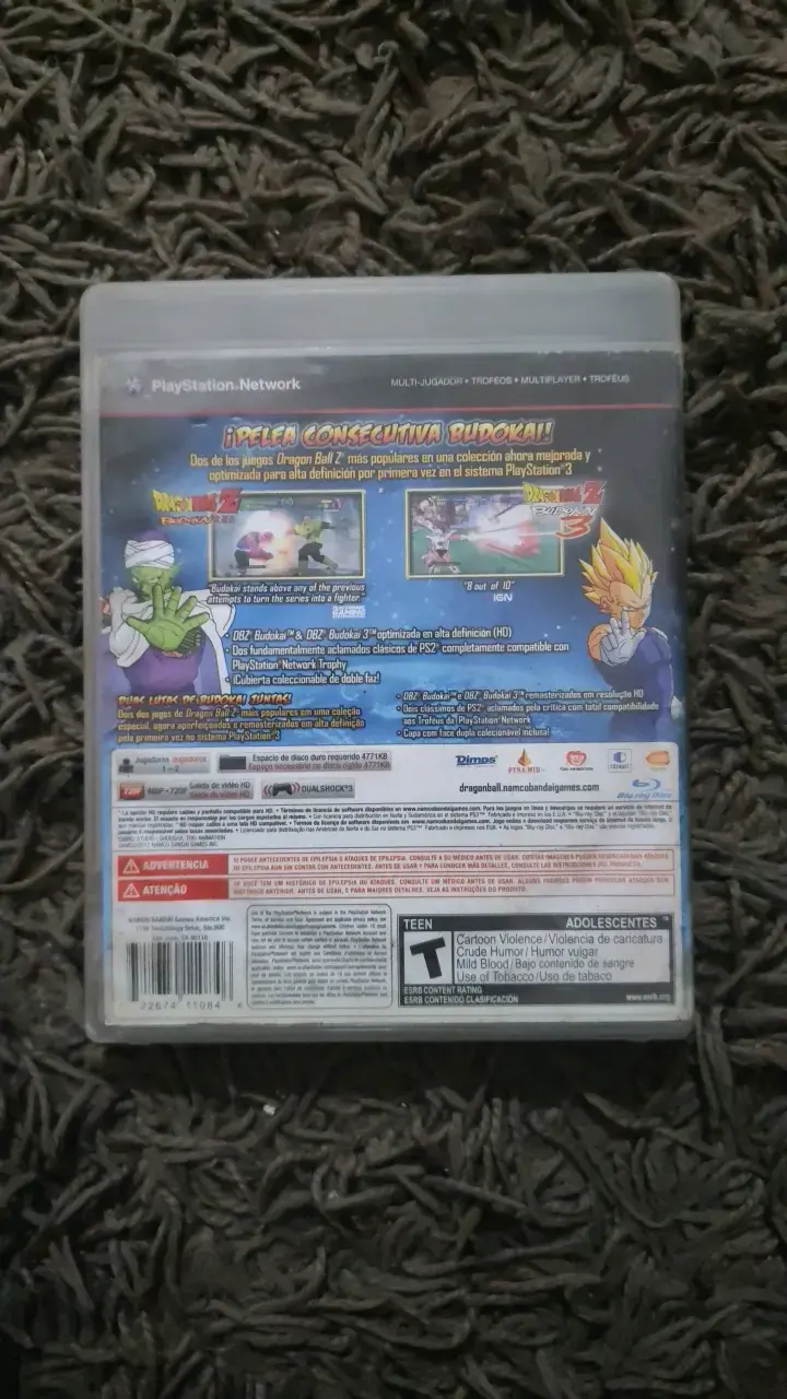 Dragon Ball Z Budokai HD Collection para PS3 - 3