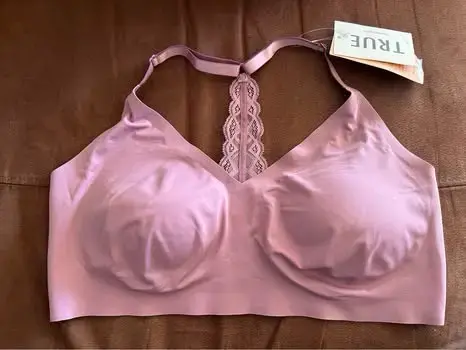 Bralette  rosa con encaje True - 2