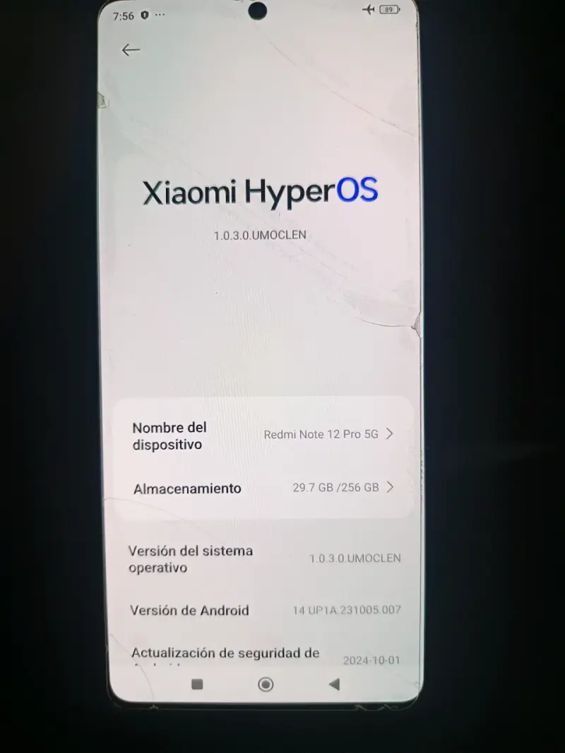 Smartphone Redmi note 12 pro 5G con cámara 50MP - 3
