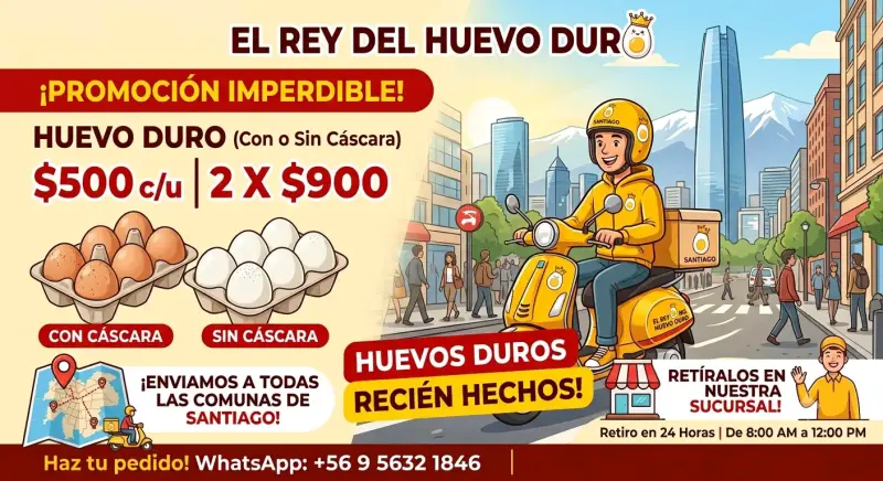 Huevos duros con o sin cáscara