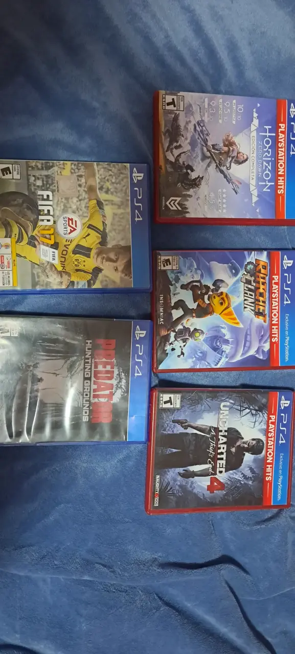 Lote de juegos PS4 variados