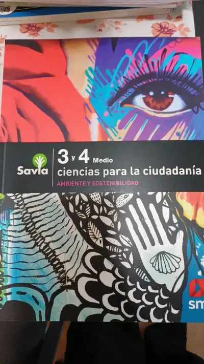 Libro Savia Ciencias para la Ciudadanía 3 y 4 Medio - miniatura 2