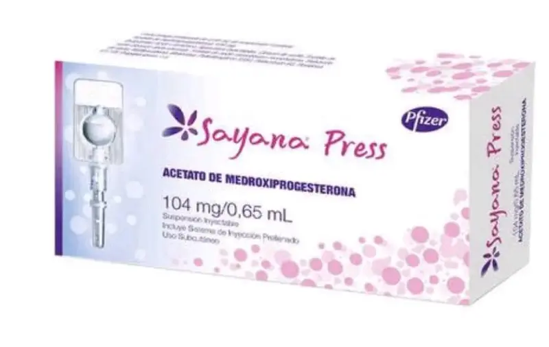 Sayana Press anticonceptivo inyectable 104 mg - 1