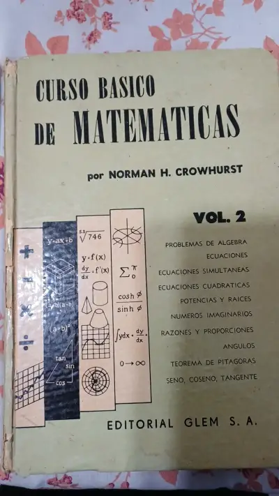 Curso Básico de Matemáticas Vol. 1 y 2 - miniatura 2