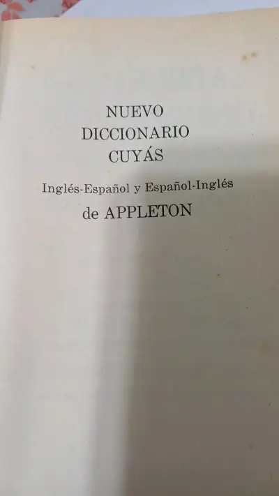 Diccionario Appleton's New Cuyás edición revisada - miniatura 2
