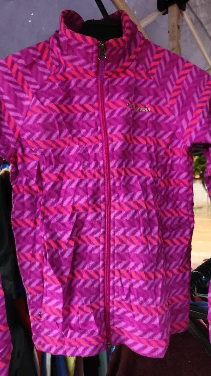 Chaqueta polar Columbia mujer fucsia - 2