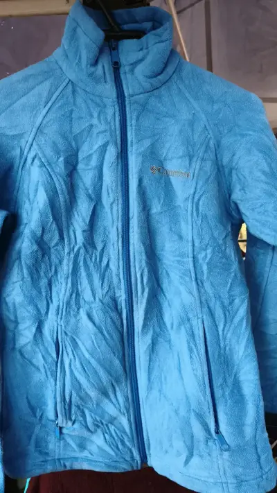 Chaqueta polar Columbia azul para mujer - miniatura 1