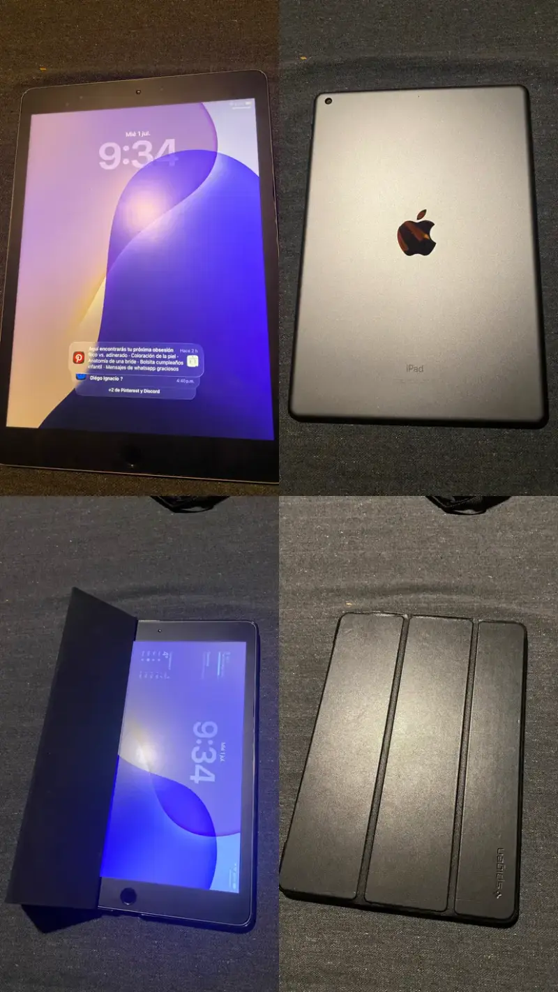 iPad 8th gen 128gb Apple con funda - 1