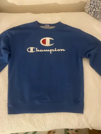Polerón Champion azul unisex - miniatura 1