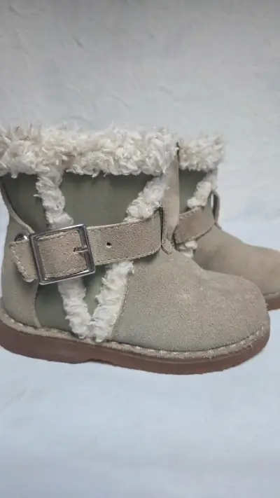 Botas de invierno para niños con forro de lana - miniatura 1