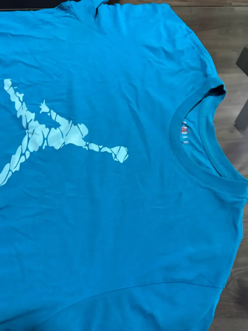 Polera Jordan azul con logo Jumpman XL - 2