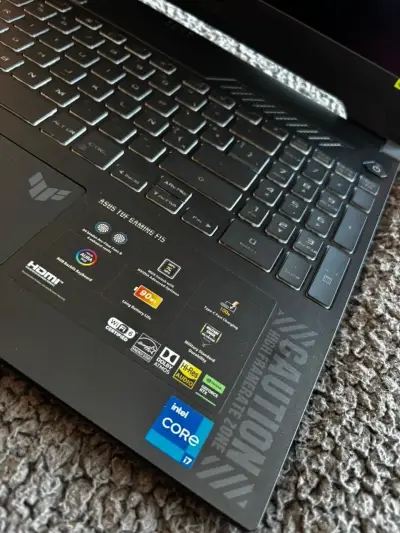 Laptop ASUS TUF F15 RTX 4060 - miniatura 5