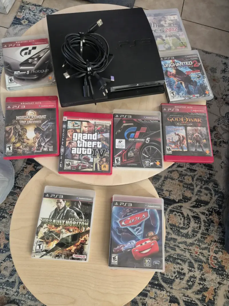 Consola PS3 con juegos variados - 3