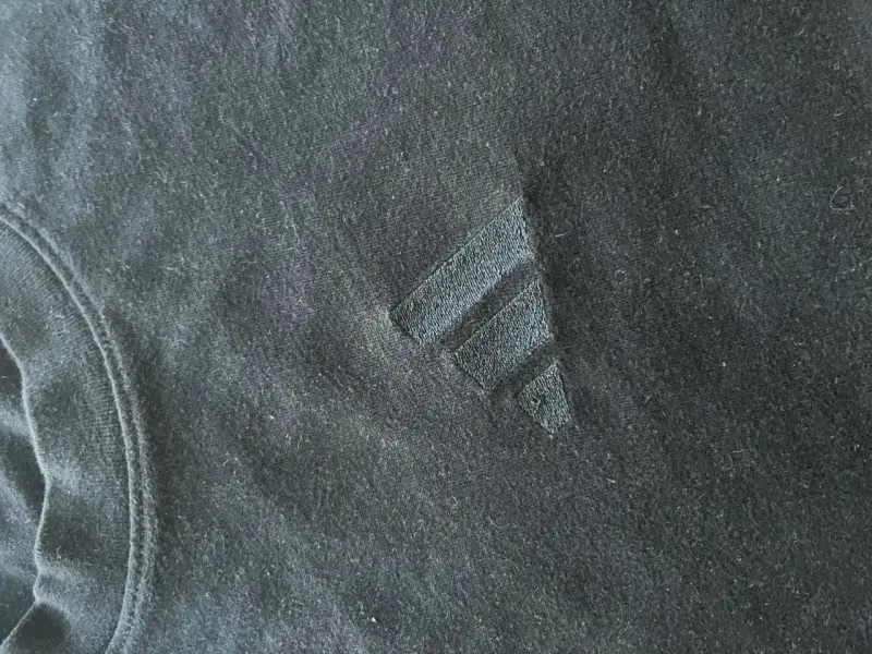 Polera negra Adidas de algodón - 2