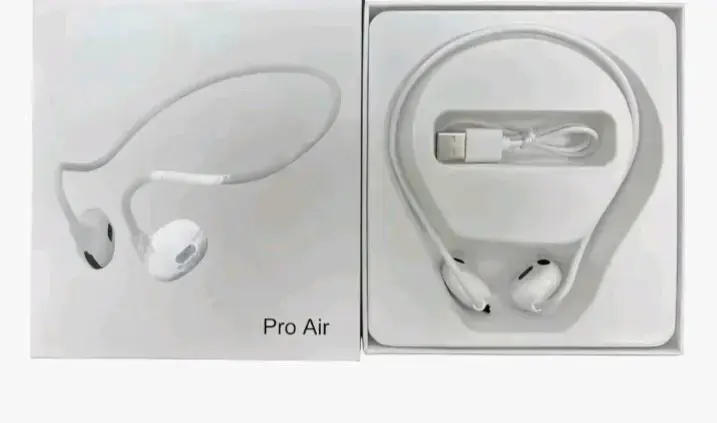 Auriculares inalámbricos deportivos blancos - 2