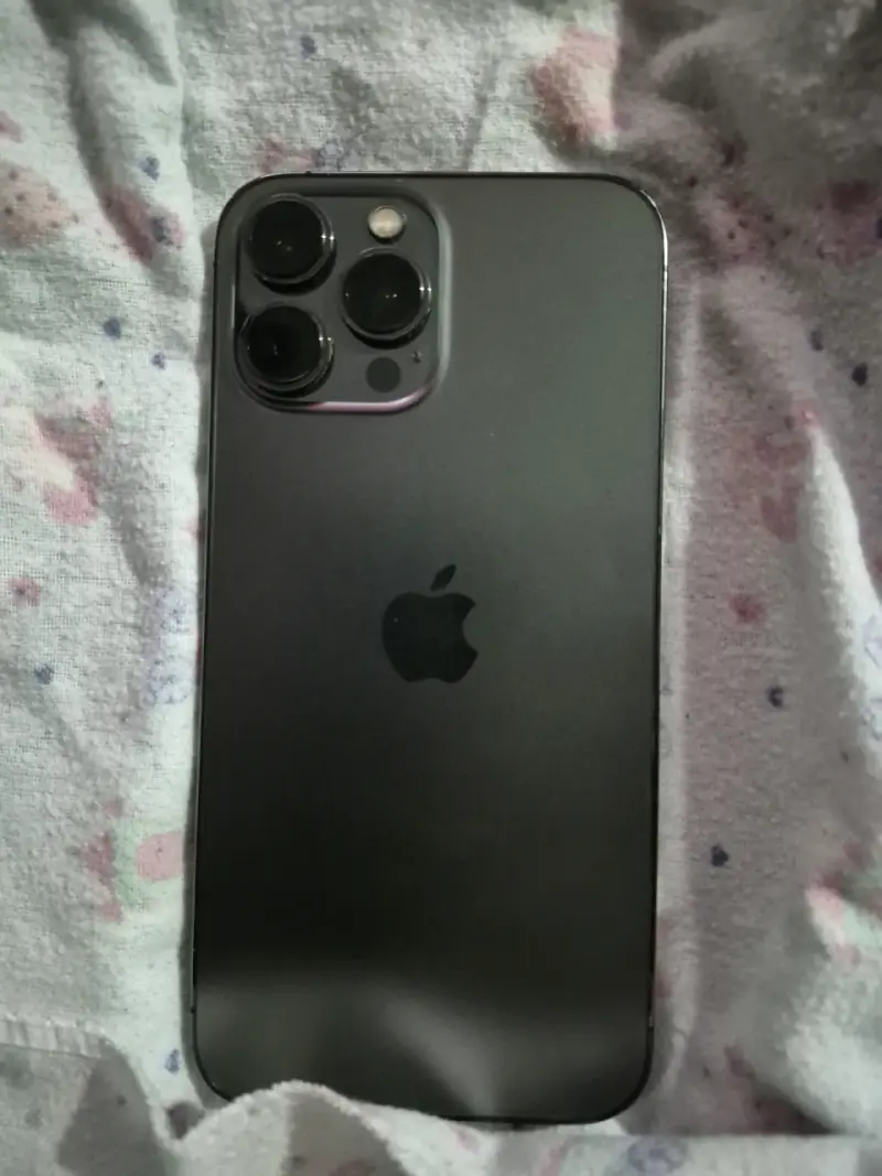 iPhone 13 Pro Max grafito , con carcasa y cargador - 4