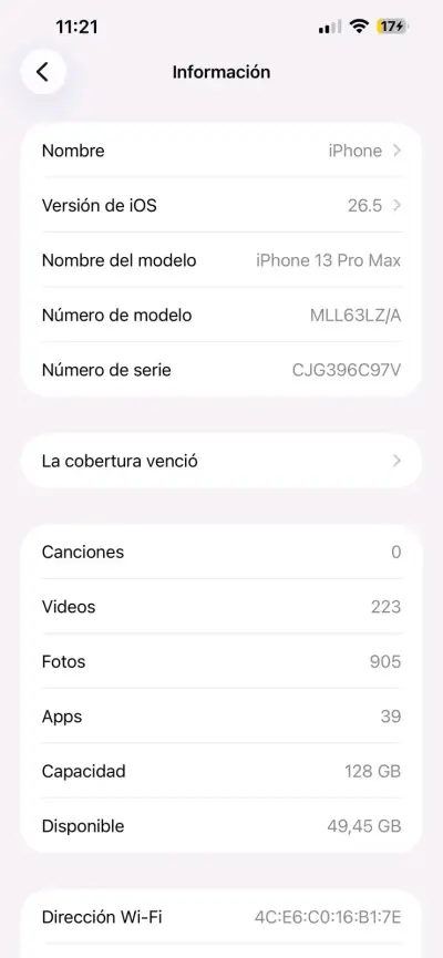iPhone 13 Pro Max grafito , con carcasa y cargador - miniatura 6