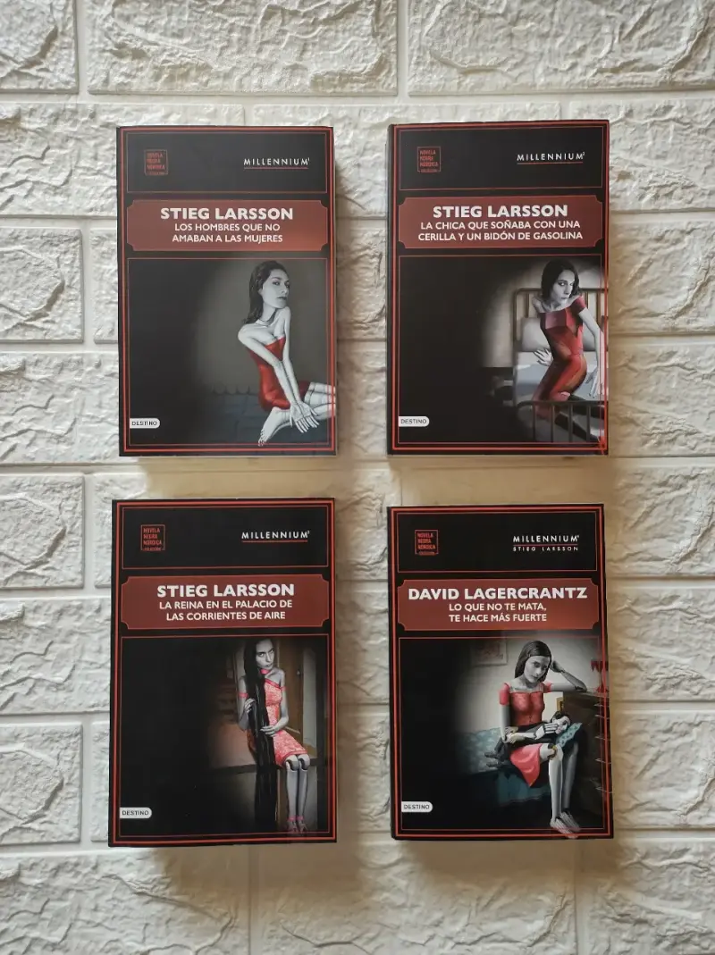 Colección de libros Millennium de Stieg Larsson