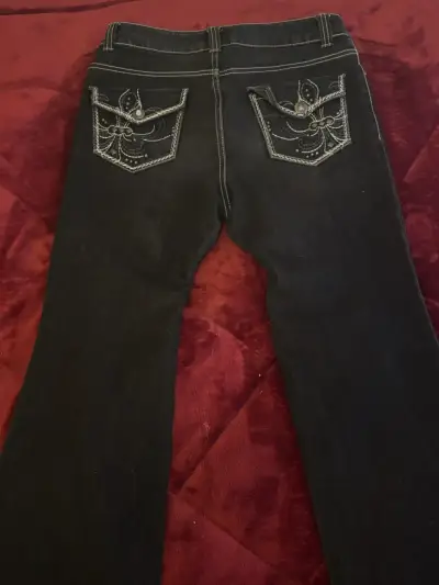 Jeans negros y2k type miss me - miniatura 2