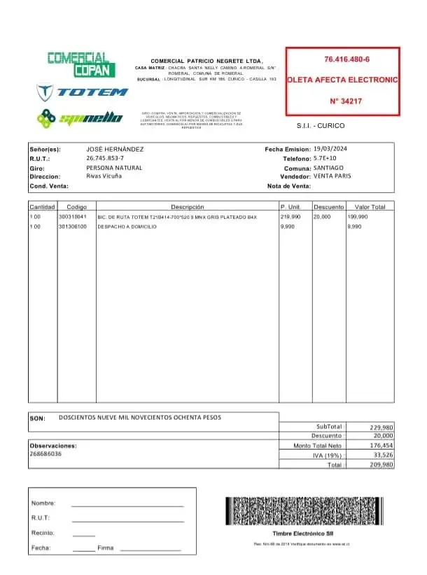Bicicleta de ruta Totem mnx 700C 520mm - 1