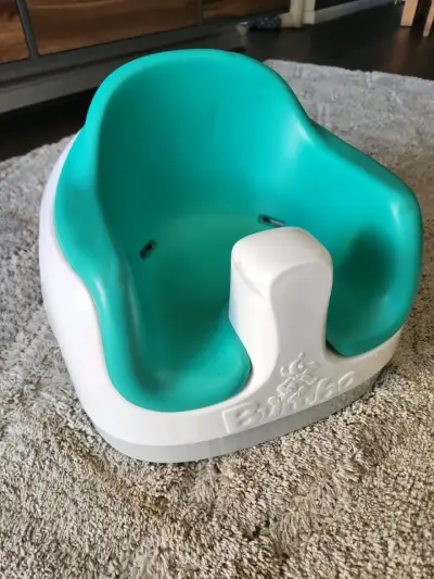 Asiento infantil Bumbo color turquesa - miniatura 1