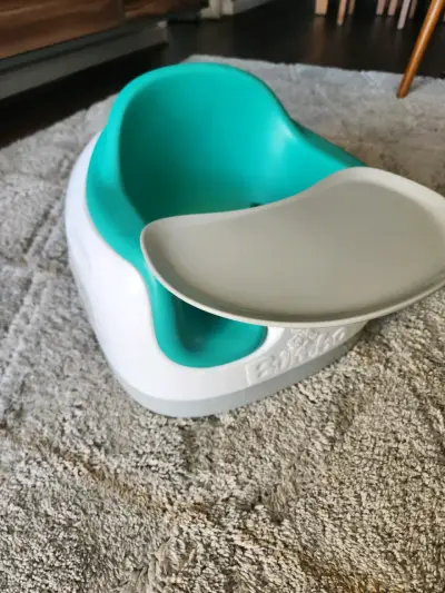 Asiento infantil Bumbo color turquesa - miniatura 2