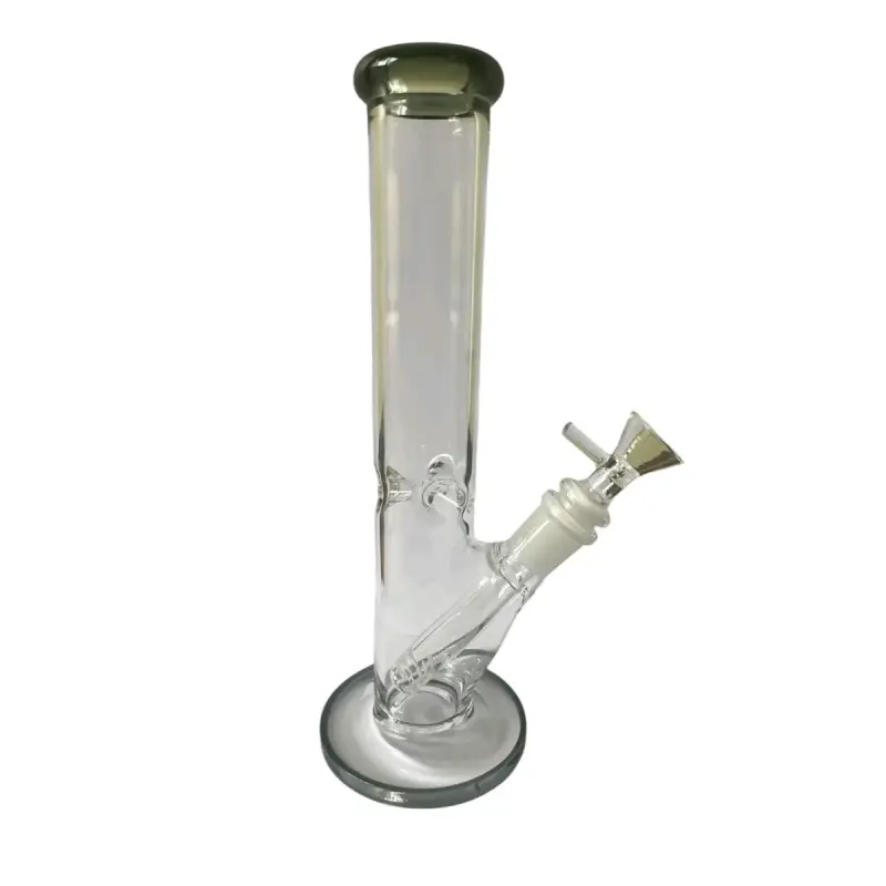 Bong de vidrio transparente para fumar - 4