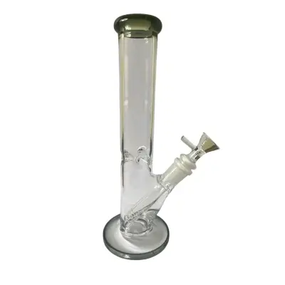 Bong de vidrio transparente para fumar - miniatura 4