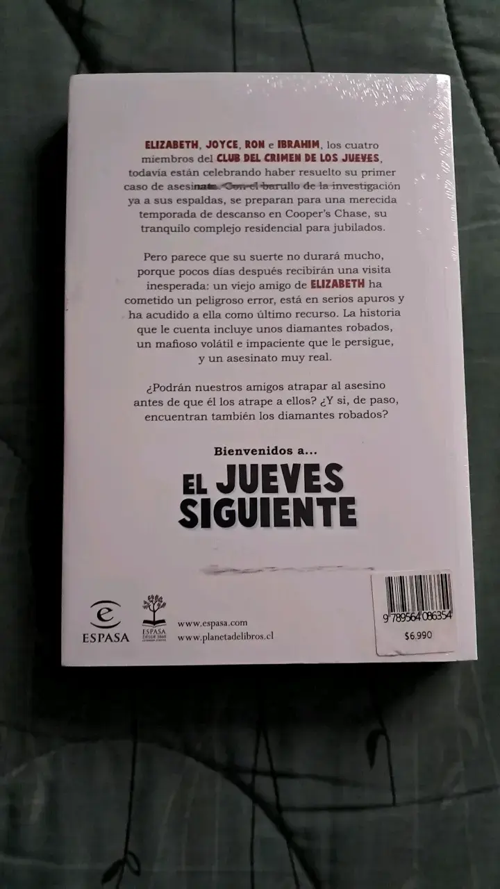 Libro 'El jueves siguiente' de Richard Osman - 2