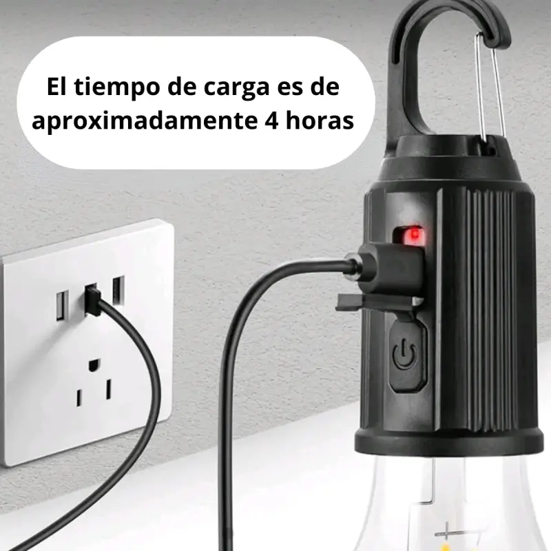 Lámpara LED portátil con gancho - 3