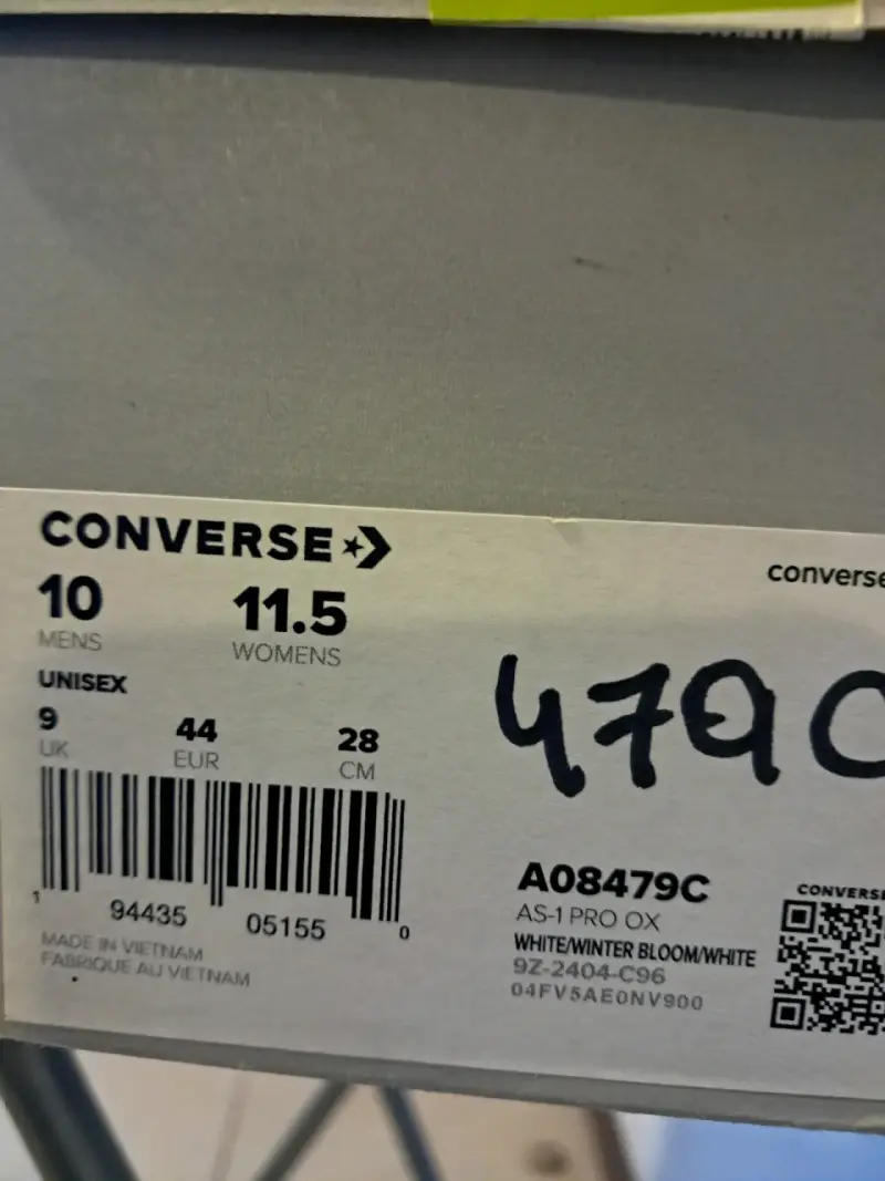 Zapatillas Converse blancas con estrella - 2