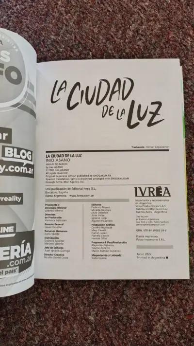 Manga La Ciudad de la Luz de Inio Asano - miniatura 4