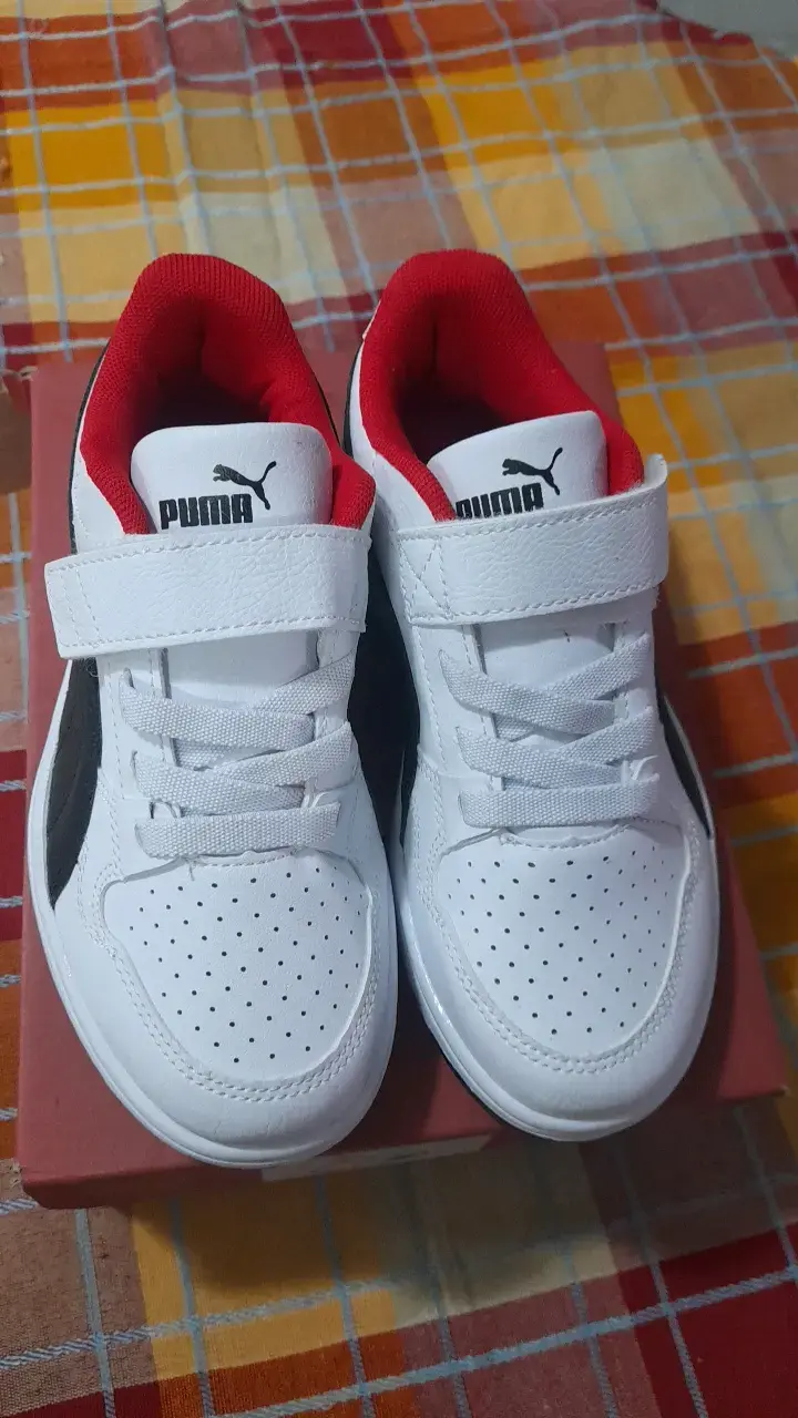 Zapatillas deportivas Puma blancas para niños - 2