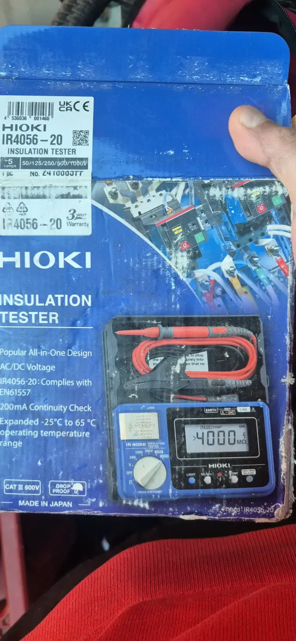 Probador de aislamiento Hioki IR 4056 - 2