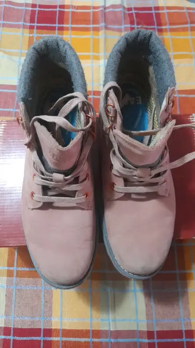 Botines CAT rosadas para mujer - miniatura 2