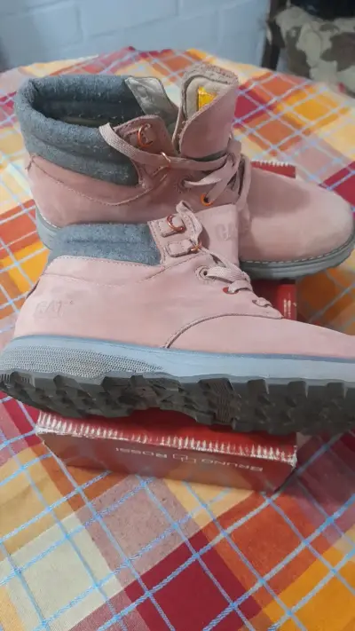 Botines CAT rosadas para mujer - miniatura 3