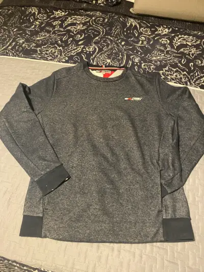 Polerón Tommy Hilfiger gris oscuro para hombre - miniatura 2