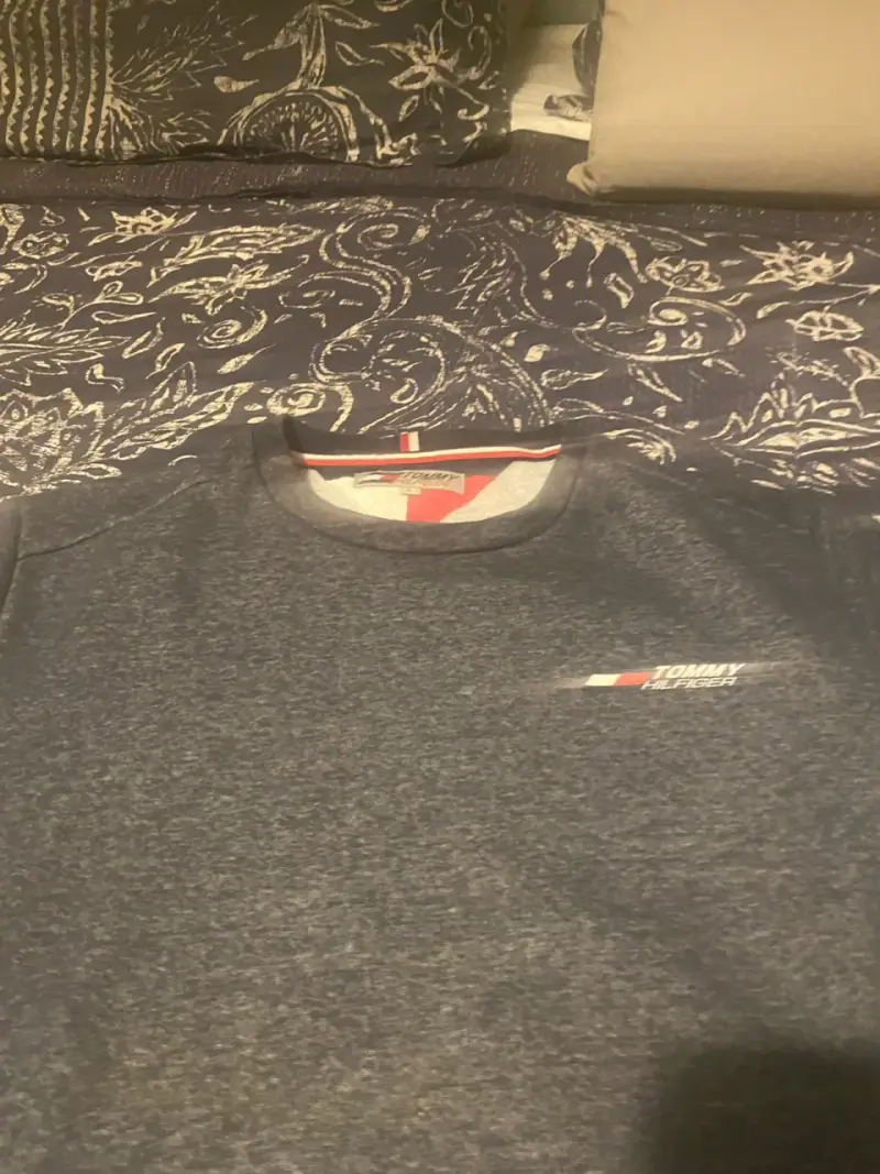 Polerón Tommy Hilfiger gris oscuro para hombre - 6