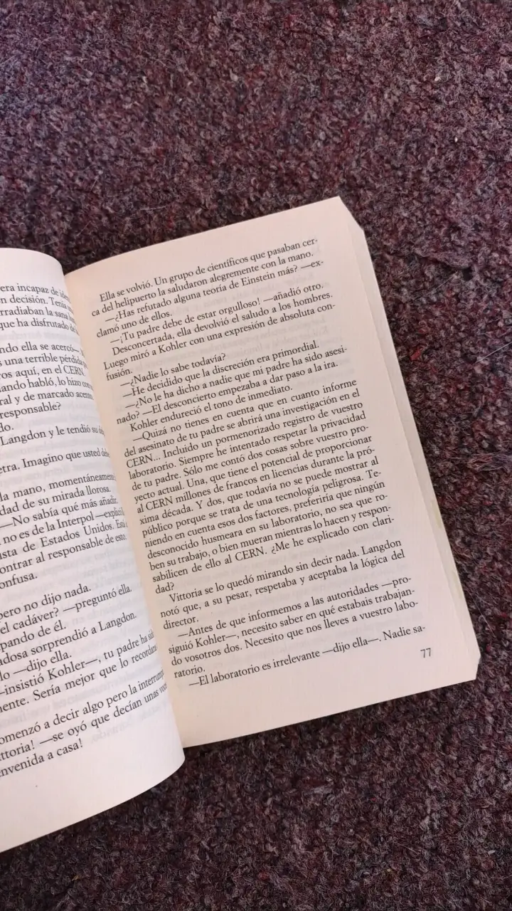 Libro Ángeles y Demonios de Dan Brown - 5