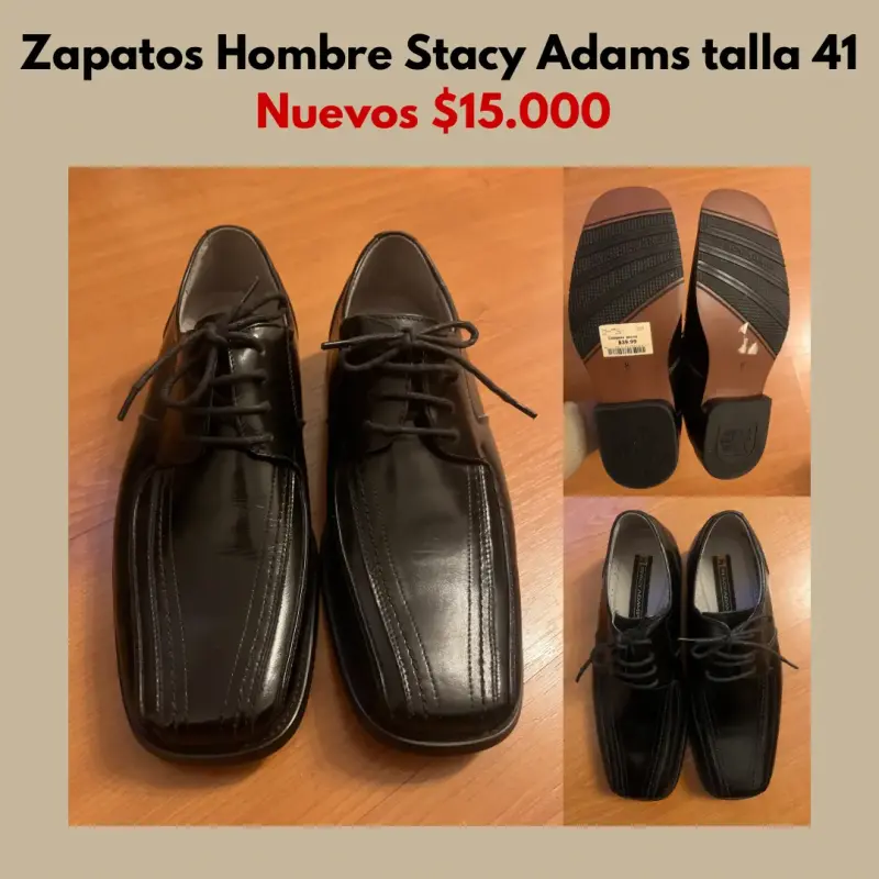 Zapatos de vestir Stacy Adams negros talla 41