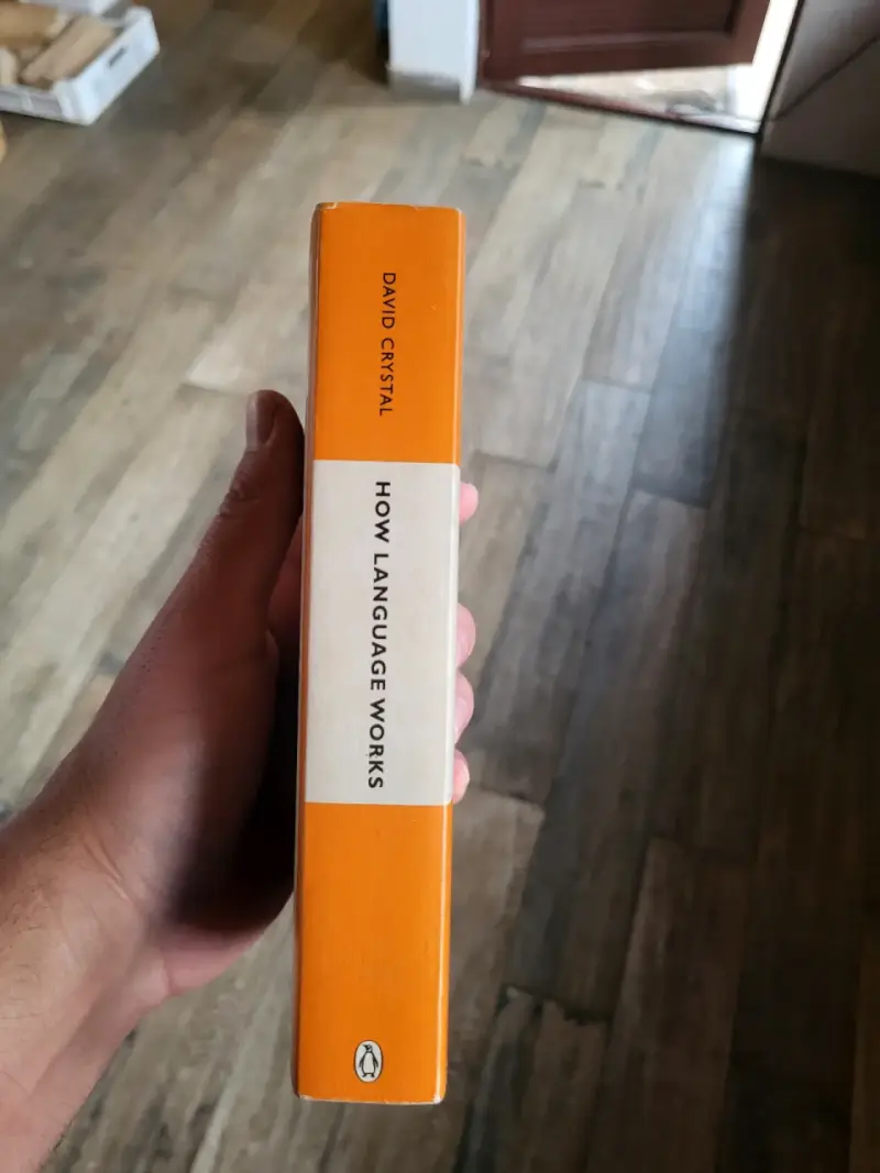 Libro 'How Language Works' de David Crystal - 2