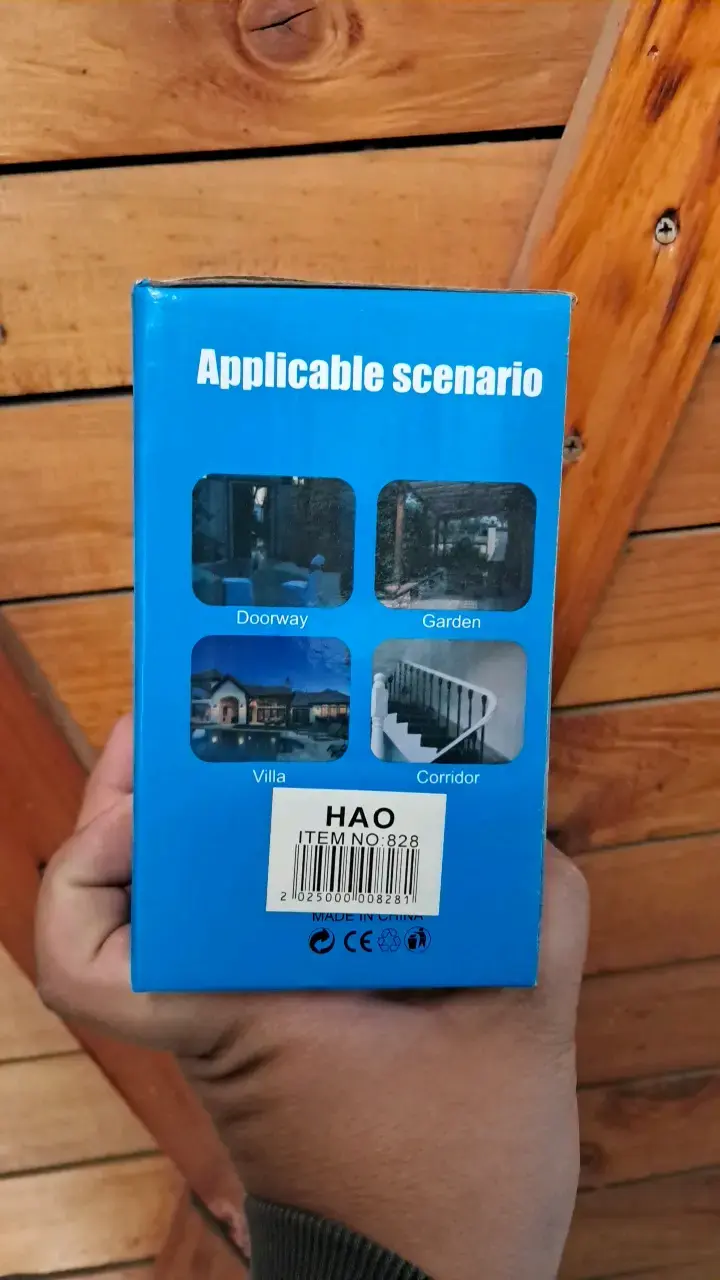 Lámpara solar con panel exterior sensor de movimie - 3
