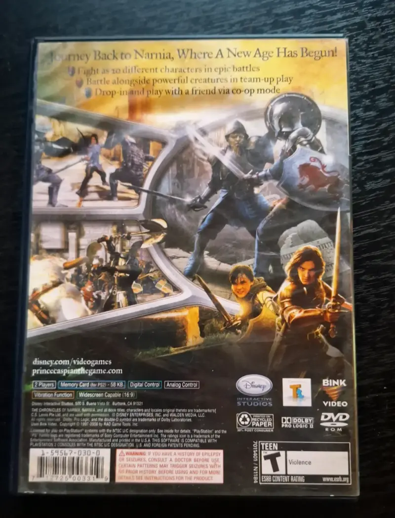Juego PS2 Narnia: Prince Caspian - 3